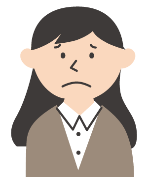 悩む女性